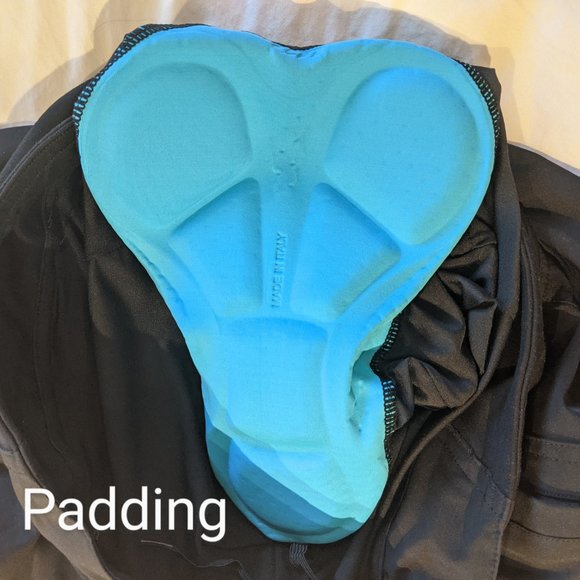 Louis Garneau Women’s Bike Walking Padded Pockets Reflective Black Short… - Picture 7 of 13